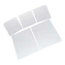 GHSHOP 열 수축 필름 열 수축 시트 잉크젯 인쇄 가능 DIY 펜던트 팔찌 열쇠 고리 장식 (인쇄 가능한 반투명), 설명, 설명, 5pcs