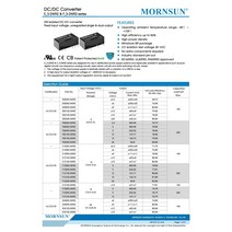 MORNSUN F242S2WR2 DCDC 전원 모듈 24V 2W 전압 3KV, 02 F2424S2WR2_0 2W