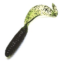 다미끼 번 그럽 3.5 BURN GRUB, 407 Cream White Glow