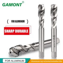 탭핑기 GAMONT-알루미늄 나사 탭 기계 태핑 비트 M2/M4/M5/M6/M8/M10/M12, [03] M5x0.8, 03 M5x0.8