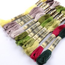 정품 DMC 프랑스자수실 25번사 445-500, DMC자수실, No-500