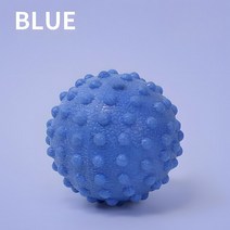 짐볼 내구성 뾰족한 마사지 볼 트리거 포인트 손 발 통증 완화 발바닥 근막염 스포츠 피트니스 요가 트레, 02 Blue