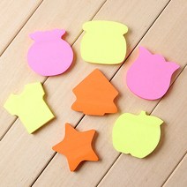 [팬시트리]100매 디자인 접착메모지C42/문구점판매용 학교, 단품