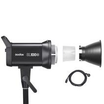 비디오 카메라조명 Godox-SL100D SL100BI 100W LED 비디오 라이트 LCD 패널 연속 출력 Bowens 마운트 스튜, 03 SL100BI_05 JP