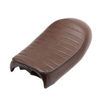 카페 레이서 부품 오토바이 시트 모토 사용자 정의 안장 플랫 팬 레트로 교체 험프 할리 혼다 C70 야마하 CG125, Brow-3