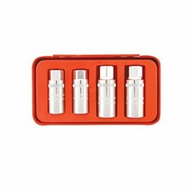 GENIUS 지니어스 스터드리무버 소켓 세트 FD 404M 4PCS, 모델명및규격:FD-404M/4PCS
