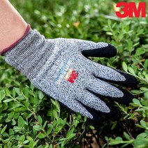 3M 안전장갑 라텍스 MS100 방수/방유 알러지프리 프리미엄 다목적장갑