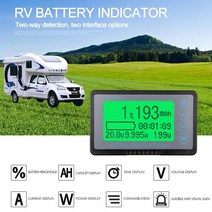 적산계 TF03K DC10 ~ 120V 50A/100A/350A/500A 쿨롱 미터 전기 자동차 투어링 배터리 전력 용량 모니터링, 01 8-120V 50A(0-75A)
