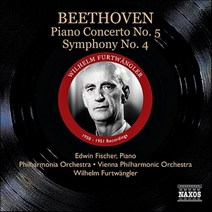 [CD] Edwin Fischer / Whilhelm Furtwangler 베토벤: 피아노 협주곡 5번 교향곡 4번 (Beethoven: Piano Con...