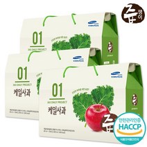 즙쟁이 즙쟁이 케일사과즙 3박스 90포, 3개, 단일옵션