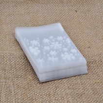 선물 포장 박스 50 개몫 플라스틱 투명 셀로판 폴카 도트 캔디 쿠키 가방 DIY 자기 접착 파우치 결혼식 생일 파티, S09