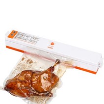 진공포장기 떡포장기계 무선 유선 Womsi 220v110v 가정용 식품 진공 실러 포장 기계 필름 실러 진공 포장기 포함 15pcs 가방 무료, 협력사, 오렌지, 우리 플러그 110v