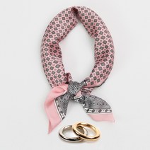 에스랑제이 유니 여성 스카프 (스카프1P+기본링2P)