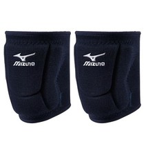 Mizuno LR6 발리볼 무릎 패드 블랙 L, White_Medium