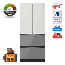 (포토리뷰) 위니아 딤채 스탠드형 김치냉장고 EDQ57HBLIET 4룸 551L 1등급 냉장/냉동