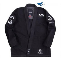 주짓수 도복 쇼요롤 Shoyoroll BATCH #60 RVCA 블랙 화이트 빅사이즈