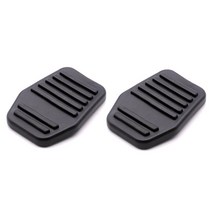 차량용품 2pcs 자동차 브레이크 클러치 페달 패드 고무 커버 6789917 포드 Transit MK6 MK7 2000-2004 포커스 1998-2005 피에스타 수입국산차 페달, 01 2pcs