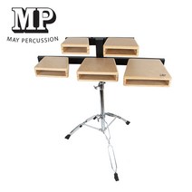 MP 5음 우드 템플블럭 세트 (스탠드포함) T85A