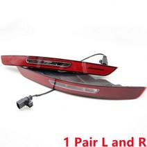 문콕 범퍼 가드 리어 후진 라이트 안개등 미등 왼쪽/오른쪽 포르쉐 마칸 2014-2021, 1 Pair L and R