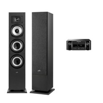 [없음] 마란츠 M-CR612 + 폴크오디오 Monitor XT60 하이파이오디오, MCR612:SG / Monitor XT60:블랙