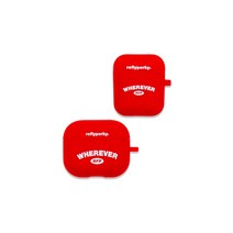 웨어에버 아치로고 에어팟 젤리 케이스 (RED), Airpods 1/2