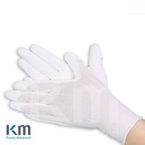 시둥마켓 +[시둥마켓]+_ 클린룸장갑 쿠킹장갑 위생용장갑 오븐전용장갑 제과장갑 공업장갑, ₪^^_ KM 크린룸 PU PALM 손바닥 코팅 장갑, ₪^^_ S