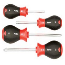 Wiha 35894 SoftFinish Cushion Grip Drivers Square Tip 4 Piece Set No. 0 1 2 and 3