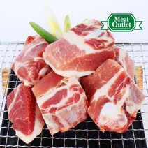 미트아울렛 돼지갈비 1000g 칠레산, 1개, 1kg, 1개