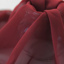 패브릭샵 대폭쉬폰원단 45컬러, 25.와인