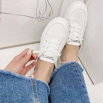 베리샵 VS9021 끈간편조절 신박템 미들굽 캔퍼스화 스니커즈 운동화