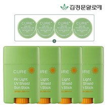 [김정문알로에] 큐어 에어라이트 선스틱 20g 4개, 12개
