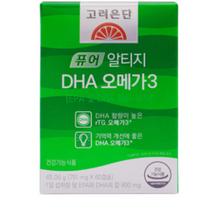 고려은단 퓨어 알티지 DHA 오메가3 60캡슐 1개, 60캡슐 x 1개