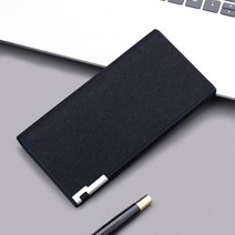 캔버스 지갑 남성 장지갑 슬림 멀티 카드 홀더 운전면허증 넣을 수 있는 머니클립녀