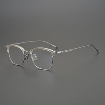티타늄 가벼운 하금테 아넬형안경 얼굴형에 맞는 대학생 비지니스맨 안경테