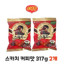 롯데제과 스카치캔디 커피맛 317g 2개