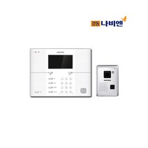 경동 비디오폰 UHA-460HK 화이트(초인종세트), 자가설치, 비디오폰 마감판(화이트), 선택안함