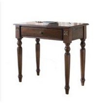 북유럽 고무나무 책상 빈티지 의자 레트로 원목 엔틱 서재 1m 1000, C 섹션 0.7m 책상