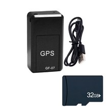 미니 GPS 트래커 자동차 로케이터 도난 방지 실시간 Gps 분실 녹음 추적 장치 음성 제어, [06] 32GB GPS Tracker