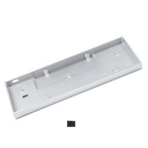 유선 키보드 anodizing aluminium wood cnc case rubber feet 나사 anne pro 2 anne pro, 은 알루미늄