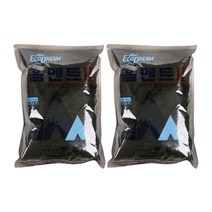 철물팩토리 홈멘트 흑색 2kg 2개 가정용 시멘트 계단 보수 콘크리트 시공 작업, 홈멘트 흑색 2개