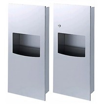 매립형 스텐 핸드타올 디스펜서 케이스 페이퍼타올 케이스 750mm BPA200B, BPA200B 매립 자석식 타올기 750MM
