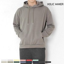 홀릭메이커 남자 후드티 HTT016 오버핏 긴팔 티셔츠