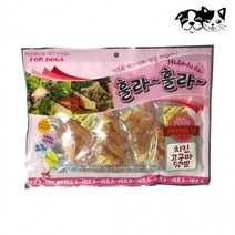 훌라훌라 고구마 치킨 토리 덤벨 300g(강아지 간식)/BK, 상세페이지 참조