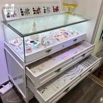 장신구 쥬얼리 진열장 매장 악세서리 귀금속 쇼케이스, 80*40*90(사등)