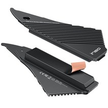 Ineo PS5 방열판 내부 PCIe M.2 NVMe 4.0 Gen4 게이밍 SSD용 NVME SSD 대형 열 방출로 설계된 마그네슘 알루미늄 합금 그래핀 패드 포함 [M25]