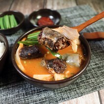 인천진천토종순대국 700g x 4팩, 보통순대국 4팩
