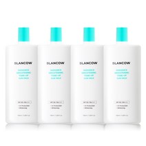 블랑카우 대용량 무기자차 바디 톤업 선크림 SPF50+ PA++++, 4개, 100ml