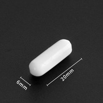 자석교반기 C 타입 PTFE 교반기 교반 막대 부식 방지 스핀 바 생물 자기 연구 화, 없음, 6.C20 6x20mm5Pcs