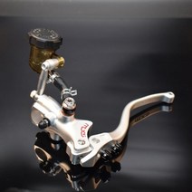 오토바이 CNC 왼쪽 및 오른쪽 브레이크 마스터 실린더 15.87MM 피스톤 RCS 직접 푸시, R BLACK