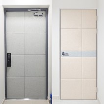 문소음방지 강아지 방음문 현관문 방음재 문 방음 셀프방음 자석방음재 접착식 흡음재 방마다방음, 방문 방음재(문고리사이즈 74), 베이지